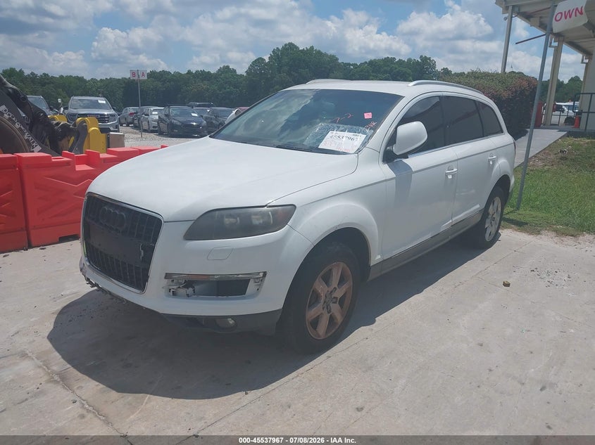 Vin: wa1cgafe6bd003590, lot: 46036236, audi q7 3.0t premium 20112