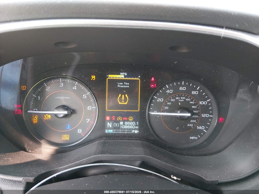 SUBARU CROSSTREK 2023 VIN JF2GTAPCXP8268482