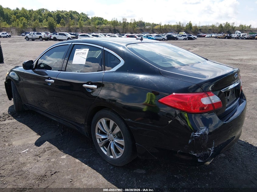 Vin: jn1by1ar0cm392174, lot: 46036262, infiniti m37x 20123