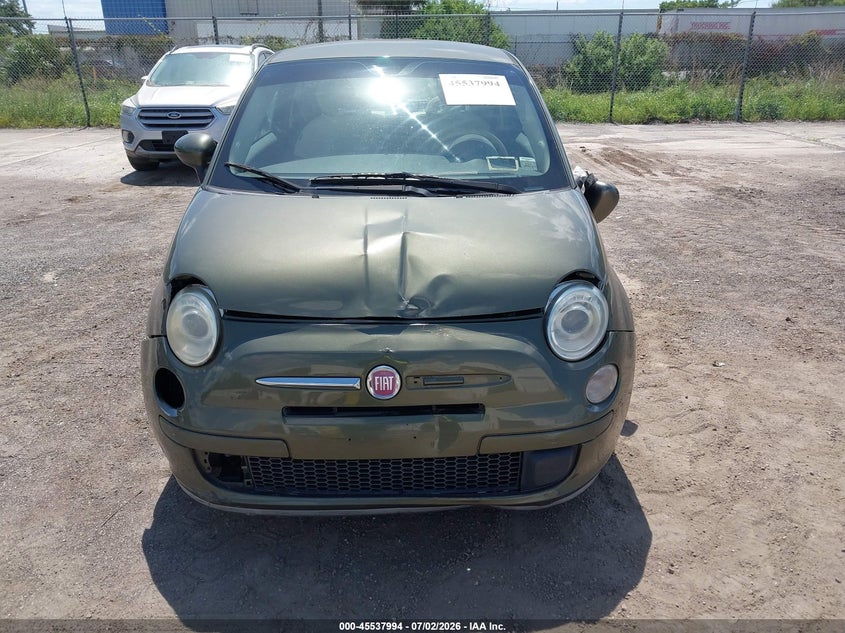 2013 Fiat 500 VIN: 3C3CFFAR9DT515460 Lot: 45537994