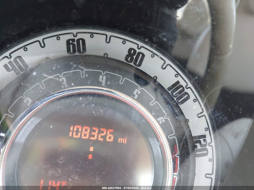 2013 Fiat 500 VIN: 3C3CFFAR9DT515460 Lot: 45537994