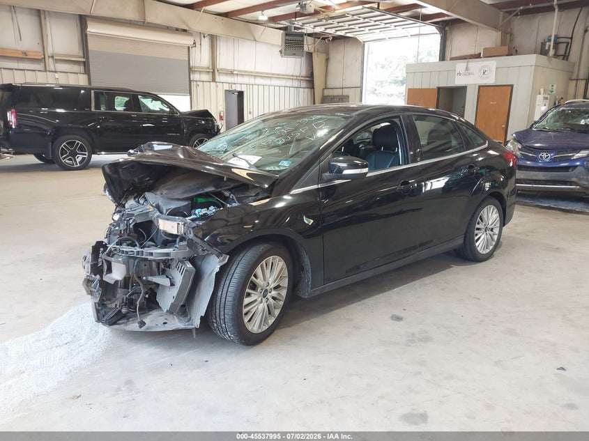 Vin: 1fadp3j21jl294738, lot: 46036264, ford focus titanium 20182
