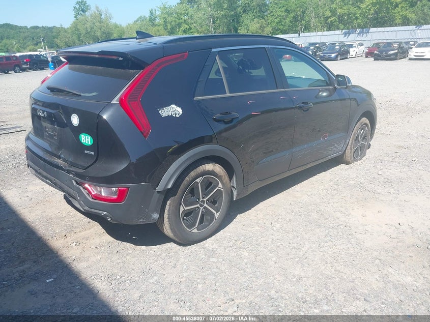 Vin: kndcs3lf8p5075941, lot: 46036275, kia niro plug-in hybrid ex 20234