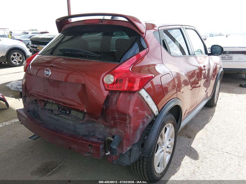 Vin: jn8af5mr9ct106995, lot: 46036282, nissan juke sl 20124