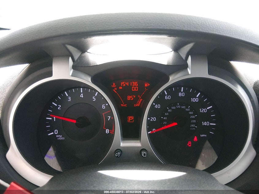 2012 Nissan Juke Sl VIN: JN8AF5MR9CT106995 Lot: 45538013