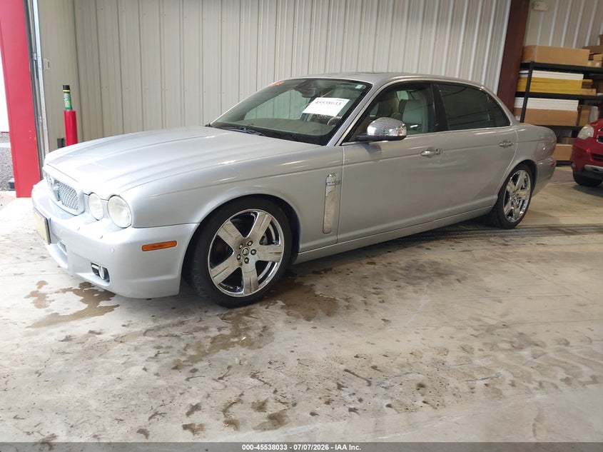 2008 Jaguar XJ, Обычный износ, IAAI, VIN SAJWA82B58SH23187 — фото 2