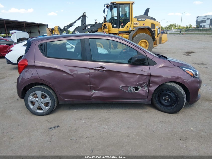2019 Chevrolet Spark Ls Cvt VIN: KL8CB6SA0KC706489 Lot: 45538068