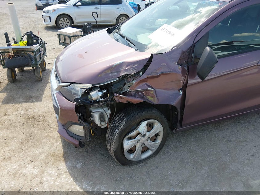 2019 Chevrolet Spark Ls Cvt VIN: KL8CB6SA0KC706489 Lot: 45538068