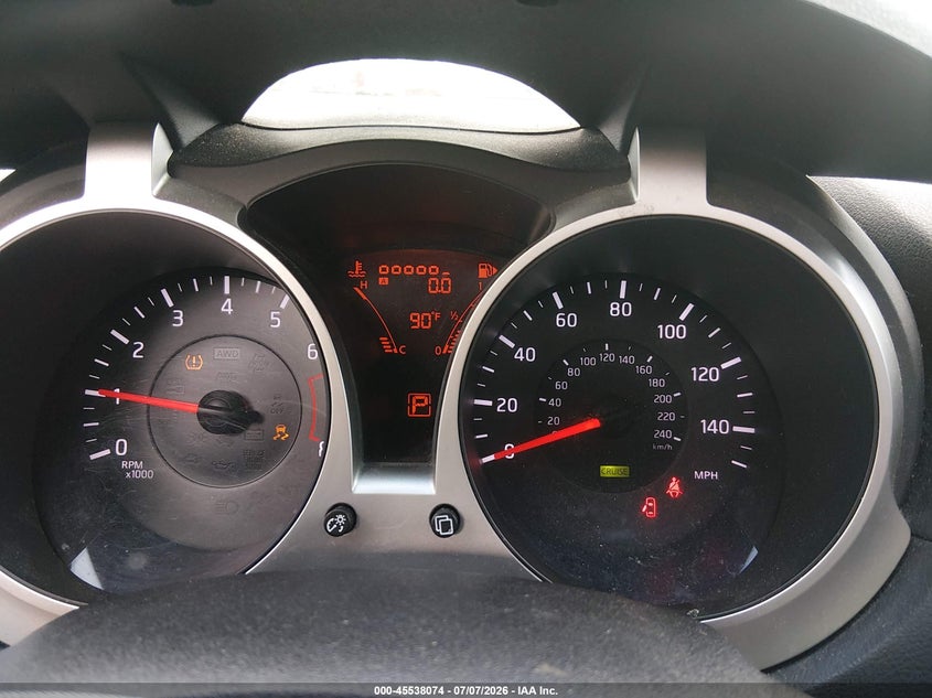 2012 Nissan Juke Sl VIN: JN8AF5MR1CT118140 Lot: 45538074