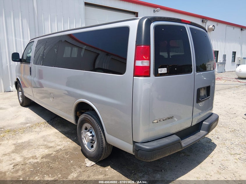 Vin: 1gazgnfg5h1292599, lot: 46036361, chevrolet express 3500 ls 20173