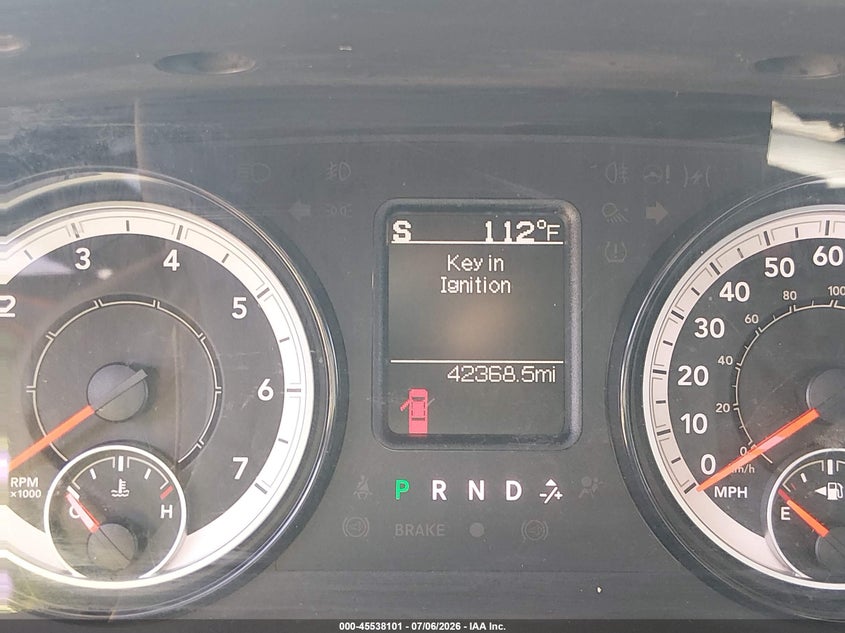 2019 RAM 1500 TRUCK 3.6L V-6 DOHC, VVT, 305HP