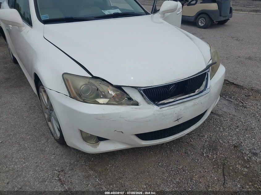 2006 Lexus Is 250 VIN: JTHBK262762018322 Lot: 45538107