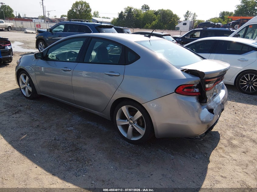 Vin: 1c3cdfeb2ed794745, lot: 46036382, dodge dart gt 20143