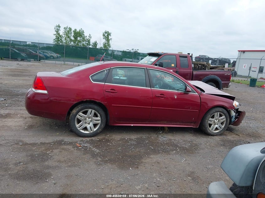 2010 Chevrolet Impala Lt VIN: 2G1WB5EN8A1237386 Lot: 45538159