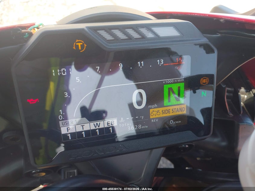 2024 Honda Cbr1000 Ra VIN: JH2SC7753RK700100 Lot: 45538174