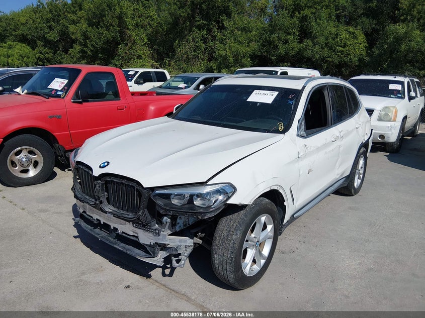 2019 BMW X3 SPORT UTILITY VEHICLE 2.0L I-4 DI, DOHC, VVT, TURBO, 248HP