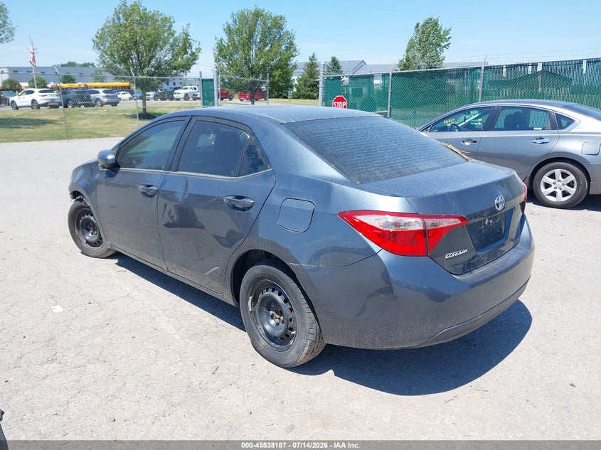 TOYOTA COROLLA 2019 VIN 2T1BURHE1KC134431
