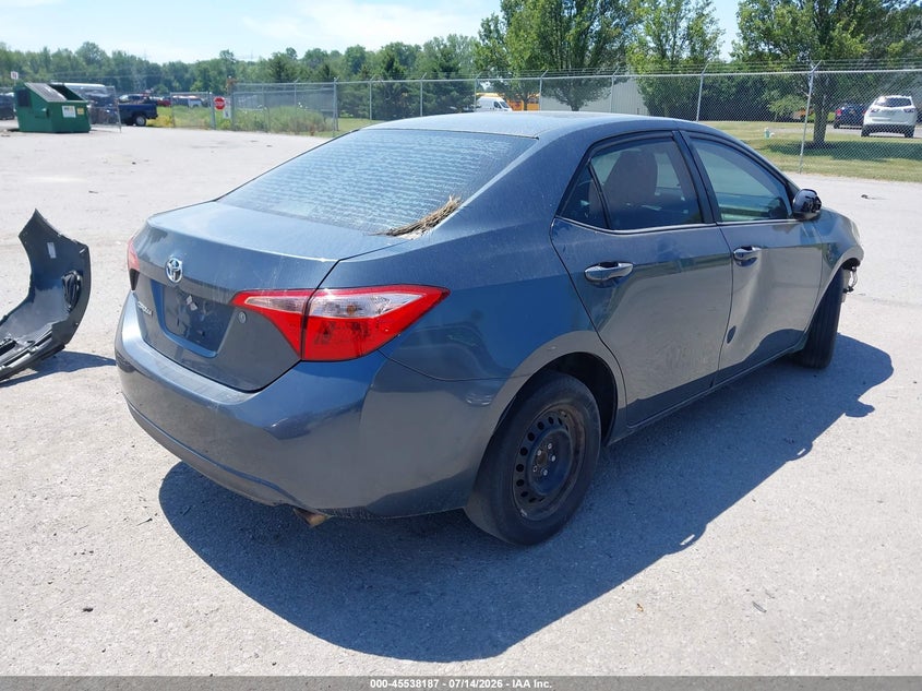 TOYOTA COROLLA 2019 VIN 2T1BURHE1KC134431