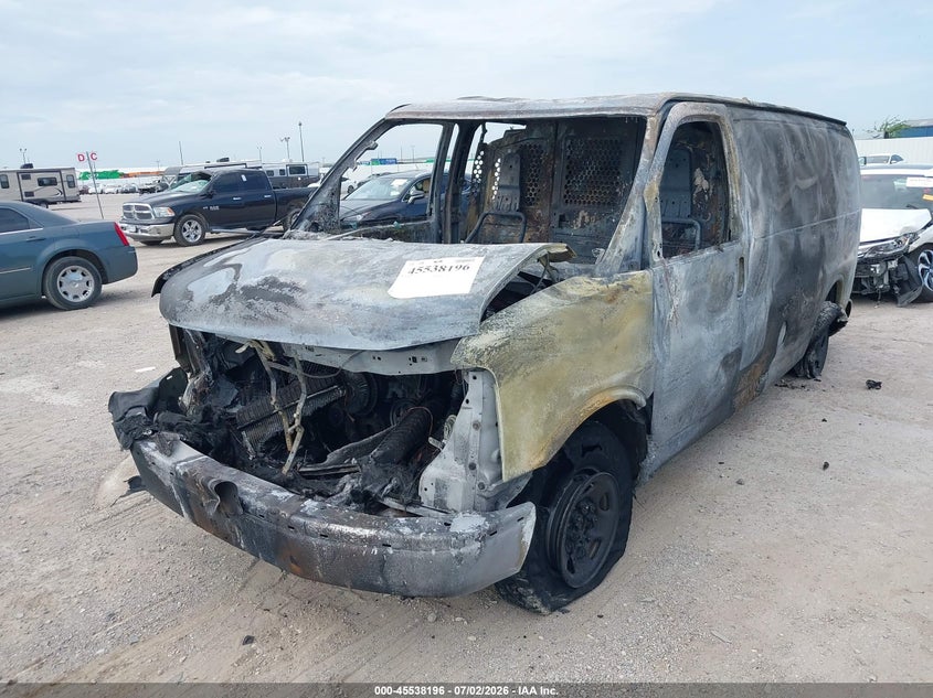 Vin: 1gcwgfcaxe1203153, lot: 46036465, chevrolet express 2500 work van 20142