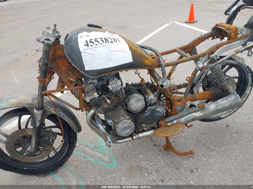 1982 Yamaha Xj650 VIN: JYA5N8007CA021492 Lot: 45538201