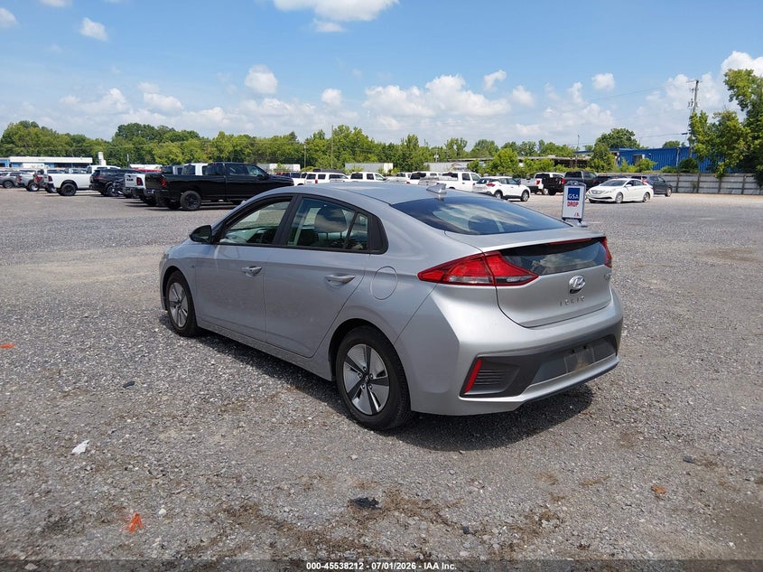 Vin: kmhc65lc5lu232147, lot: 46036481, hyundai ioniq hybrid blue 20203