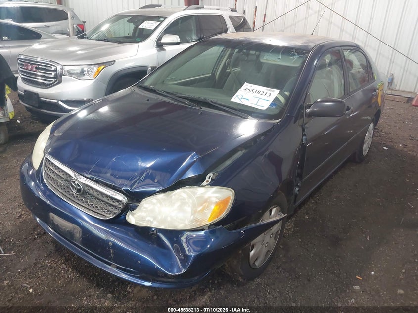 2007 Toyota Corolla, Front End, IAAI, VIN 2T1BR32E57C785639 — photo 2