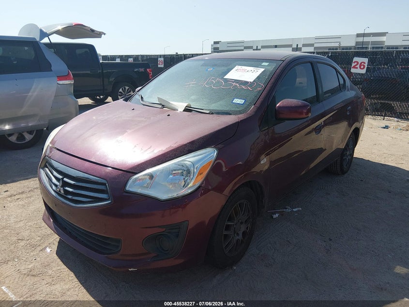 2017 MITSUBISHI MIRAGE G4 auction photo 6