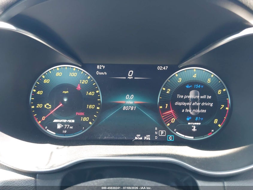 2020 MERCEDES-BENZ AMG C 43 auction photo 7