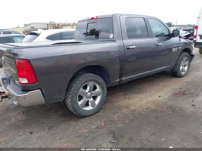 Vin: 3c6rr7lt1hg784571, lot: 46036555, ram 1500 big horn  4x4 5'7 box 20174