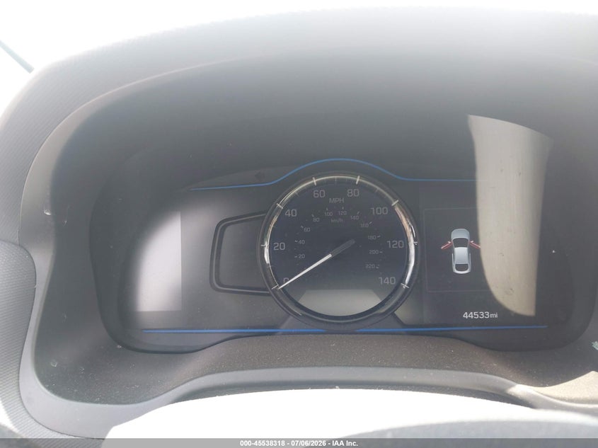 2017 Hyundai Ioniq Hybrid Blue VIN: KMHC65LC9HU030130 Lot: 45538318
