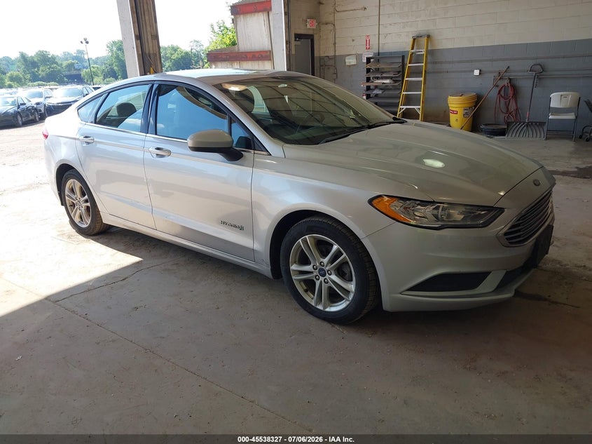 Vin: 3fa6p0uu6jr235836, lot: 46036596, ford fusion hybrid s 2018 img_1