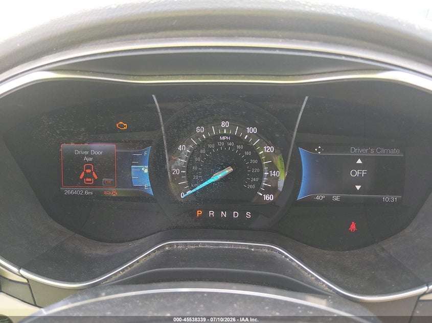 2016 FORD FUSION auction photo 7