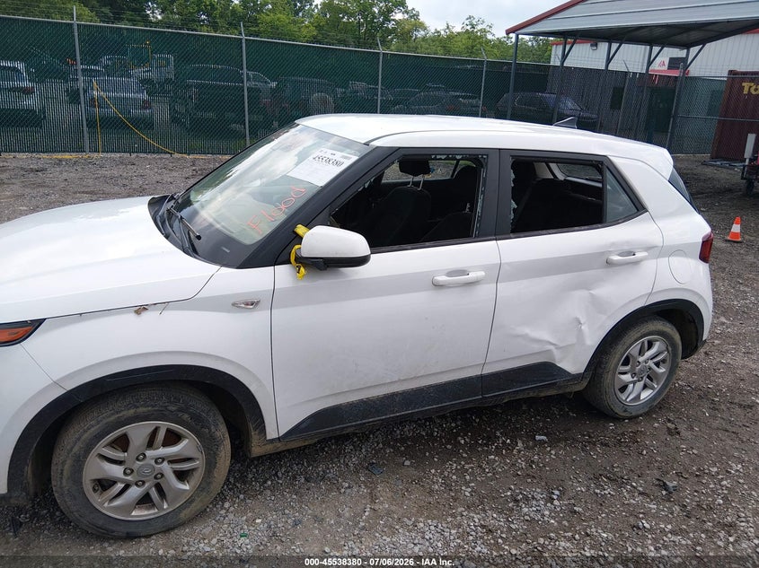 2021 Hyundai Venue Se VIN: KMHRB8A3XMU069314 Lot: 45538380