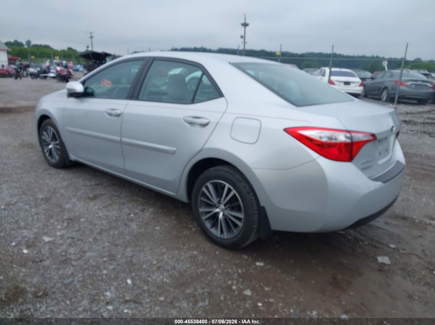 2016 TOYOTA COROLLA auction photo 3