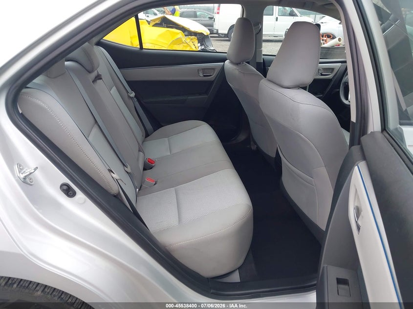 2016 TOYOTA COROLLA auction photo 8