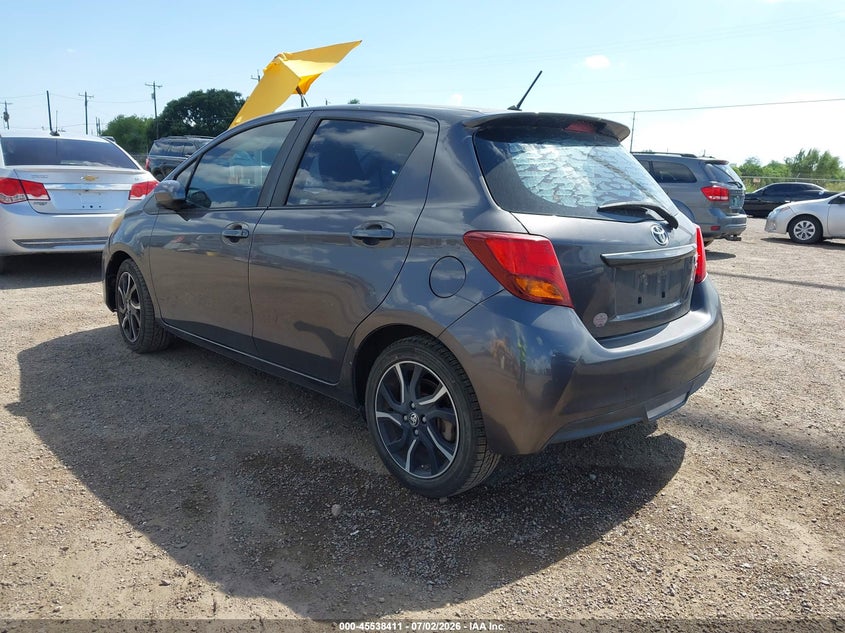 Vin: vnkktud32ga060949, lot: 46036680, toyota yaris se 20163