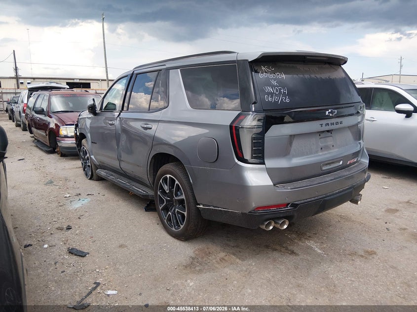 Vin: 1gns5rkd4tr291074, lot: 46036682, chevrolet tahoe 2wd rst 20263