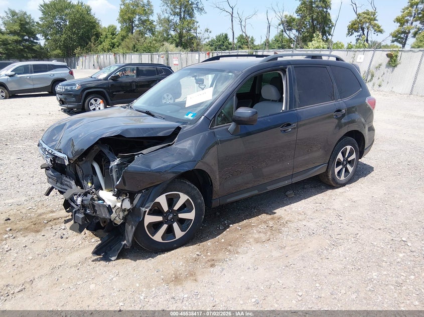 Vin: jf2sjadcxjh468211, lot: 46036686, subaru forester 2.5i premium 20182