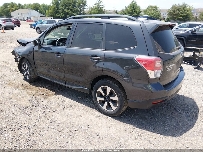 Vin: jf2sjadcxjh468211, lot: 46036686, subaru forester 2.5i premium 20183