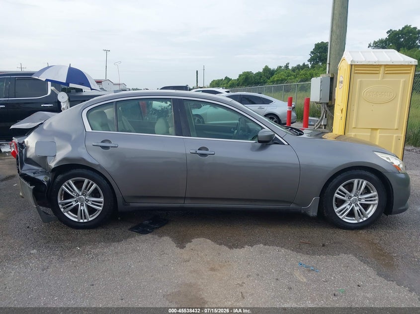 2013 Infiniti G37 Journey VIN: JN1CV6AP8DM718961 Lot: 45538432
