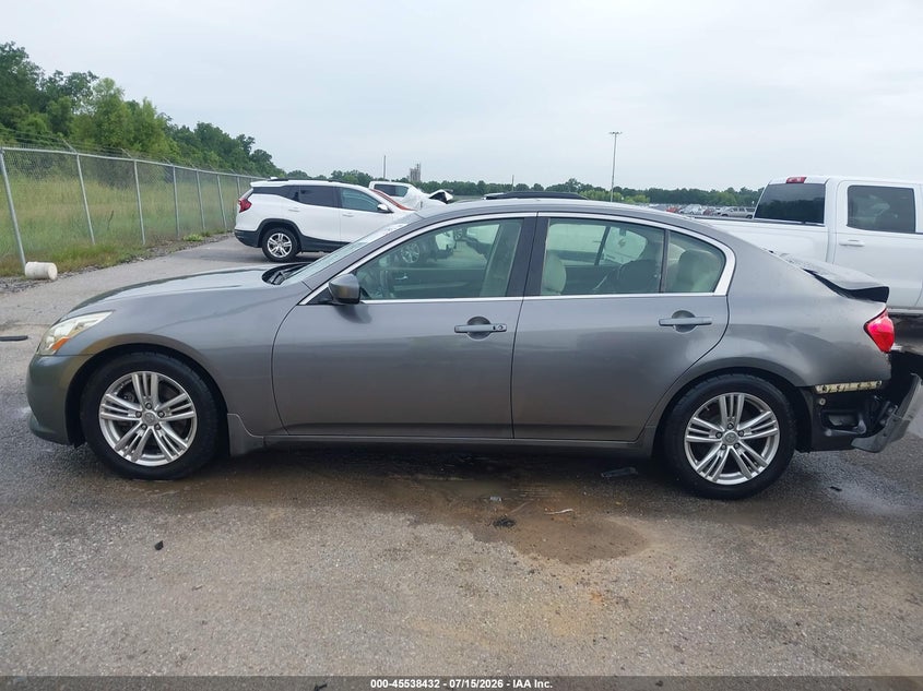 2013 Infiniti G37 Journey VIN: JN1CV6AP8DM718961 Lot: 45538432