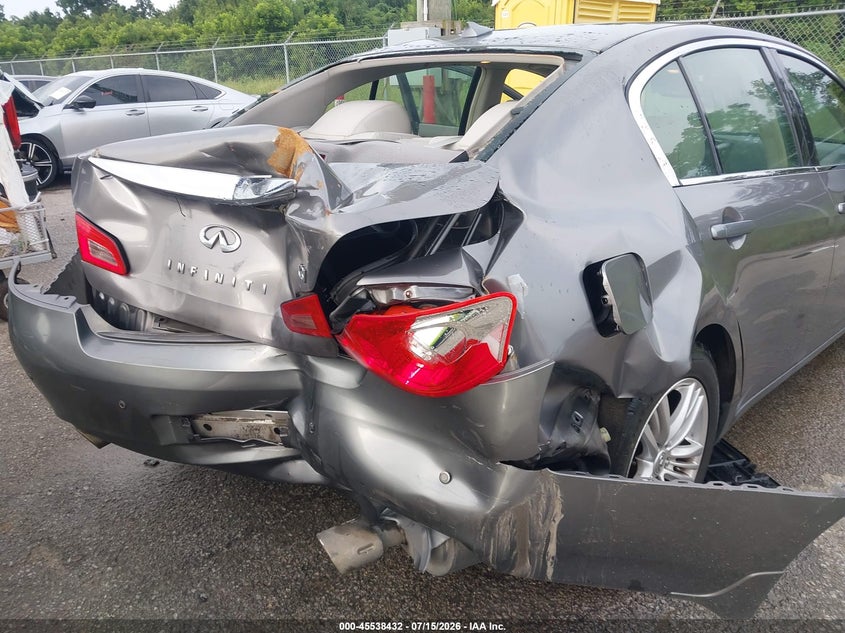 2013 Infiniti G37 Journey VIN: JN1CV6AP8DM718961 Lot: 45538432