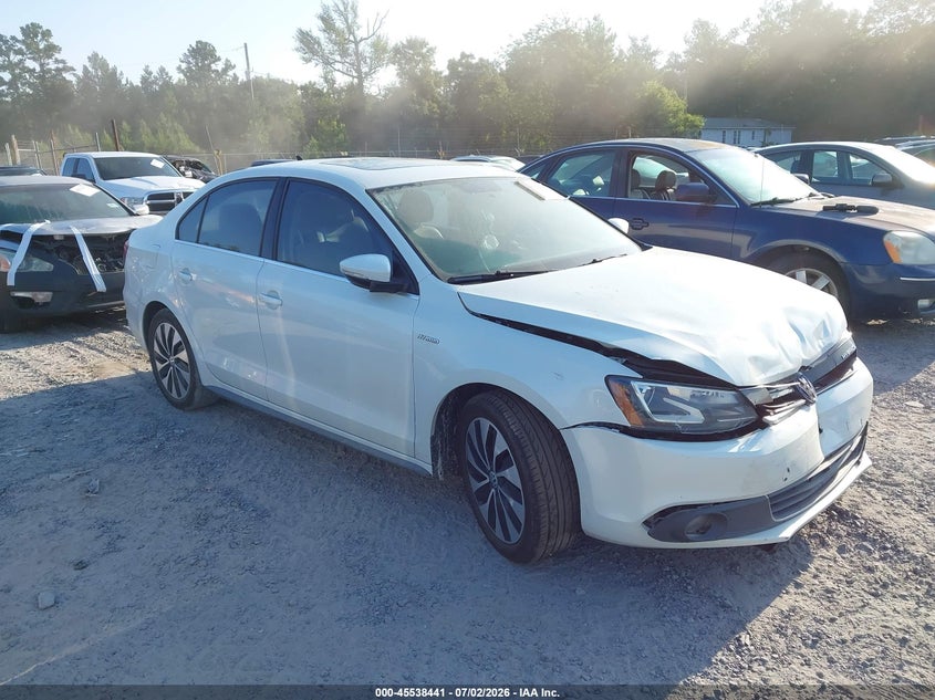2013 VOLKSWAGEN JETTA HYBRID auction photo 1