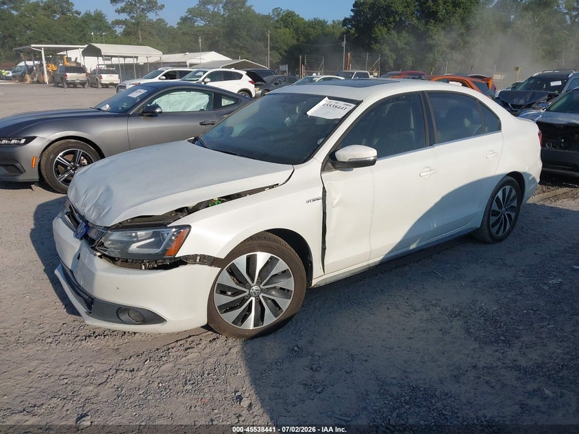2013 VOLKSWAGEN JETTA HYBRID auction photo 2