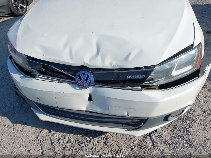 2013 VOLKSWAGEN JETTA HYBRID auction photo 6