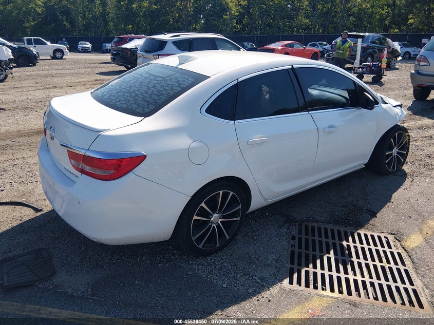 Vin: 1g4pr5sk9h4113767, lot: 46036719, buick verano sport touring 20174