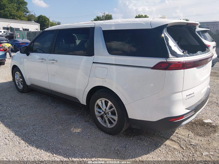 Vin: kndnb4h3xp6214362, lot: 46036735, kia carnival mpv lx seat package 20233