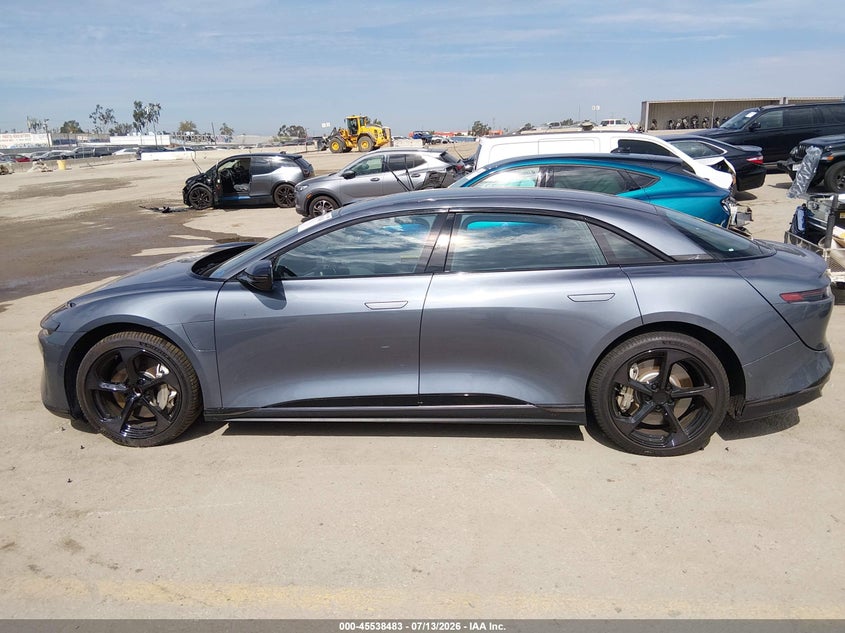 2025 Lucid Air Pure VIN: 50EA1PGA6SA006998 Lot: 45538483