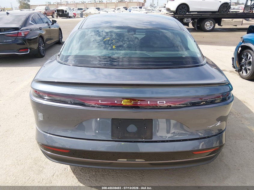 2025 Lucid Air Pure VIN: 50EA1PGA6SA006998 Lot: 45538483