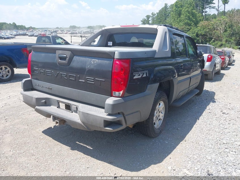 2003 CHEVROLET AVALANCHE 1500 auction photo 4